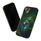 Emerald Green Ember Protective Phone Case