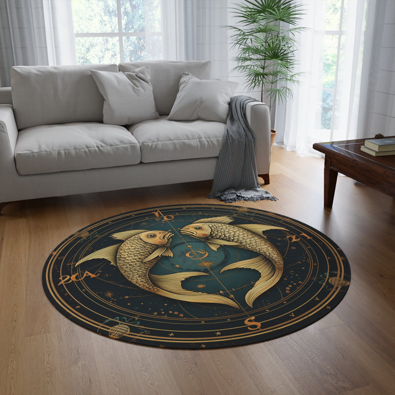 Pisces Dreamer Round Rug