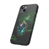 Emerald Green Ember Protective Phone Case