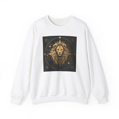 Leo Lionheart Crewneck Sweatshirt Black White