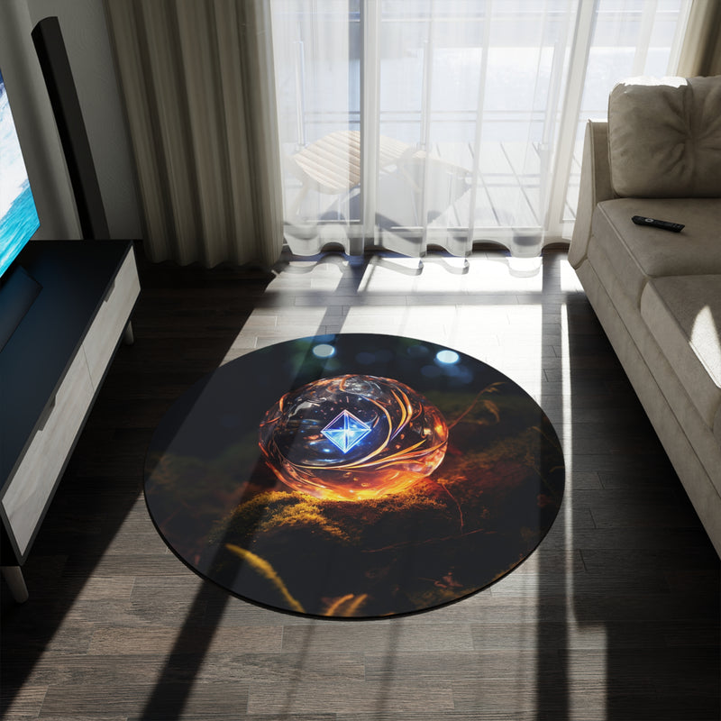 Topaz Tranquility Round Rug