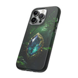 Emerald Green Ember Protective Phone Case