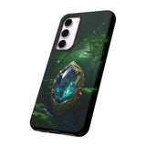 Emerald Green Ember Protective Phone Case