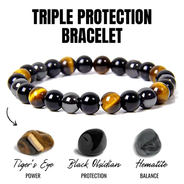 Natural Stone Bead Bracelets for Health and Protection