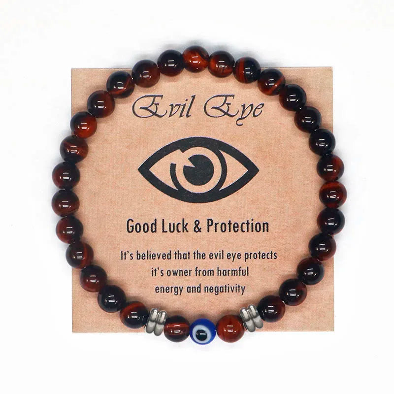 Turkish Amulet Tiger Eye Bracelet - Spiritual Guardian