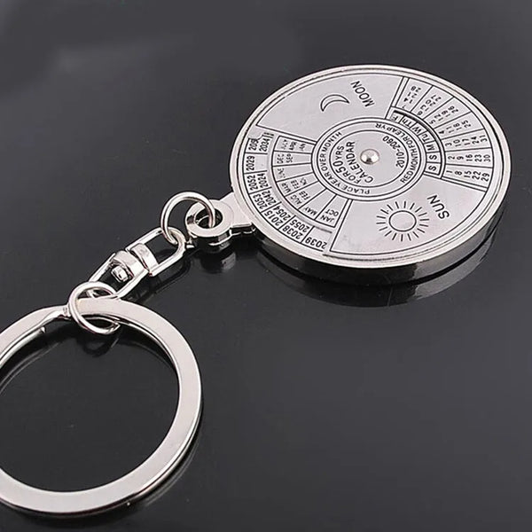 50-Year Perpetual Calendar Key Chain & Bottle Opener