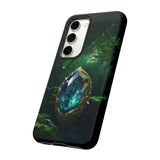 Emerald Green Ember Protective Phone Case