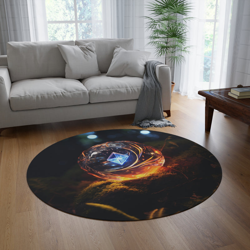 Topaz Tranquility Round Rug