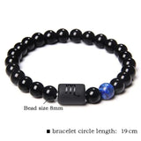 Zodiac Constellation Bracelet: Onyx Stone