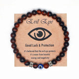 Turkish Amulet Tiger Eye Bracelet - Spiritual Guardian