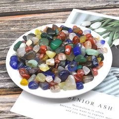 Colorful Agate Gravel for Home Aquarium Decoration