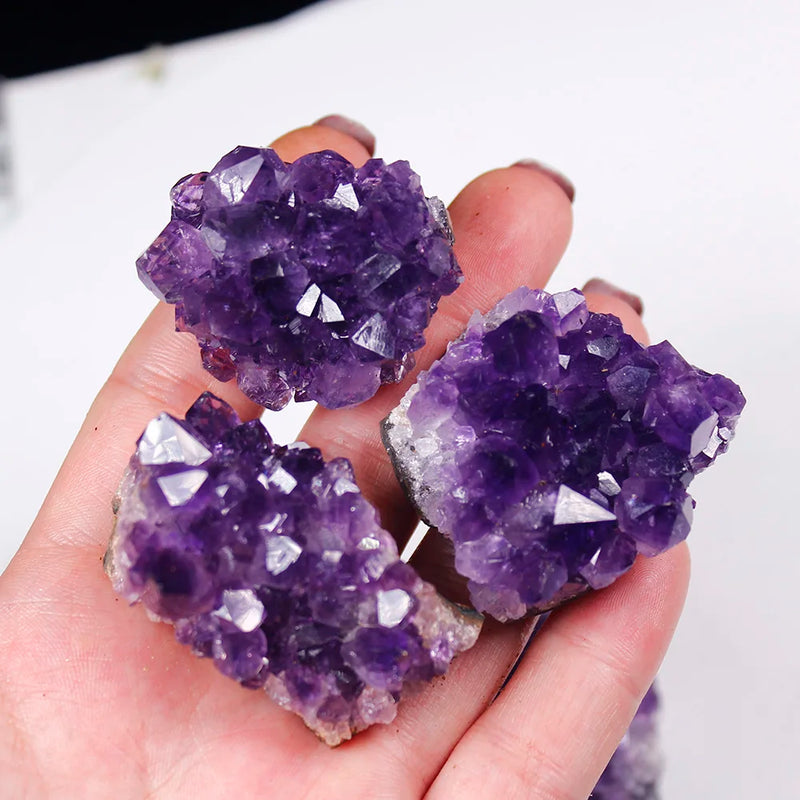 Amethyst Quartz Healing Crystal Cluster