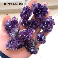 Amethyst Quartz Healing Crystal Cluster