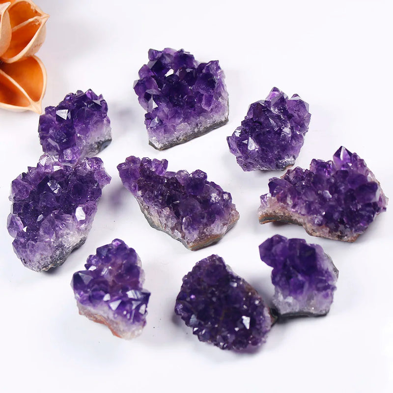 Amethyst Quartz Healing Crystal Cluster