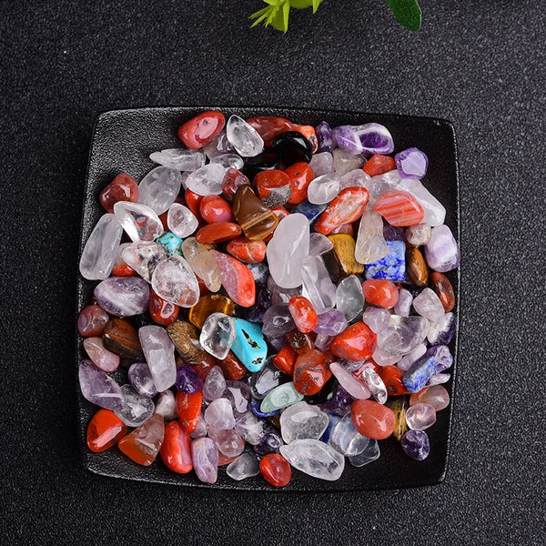 Natural Crystal Healing Stone Gravel for Aquariums and Home Decor