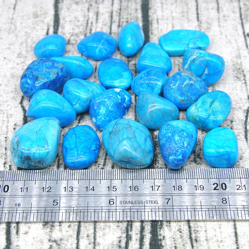 Blue Turquoise Stone Gravel for Healing and Decor