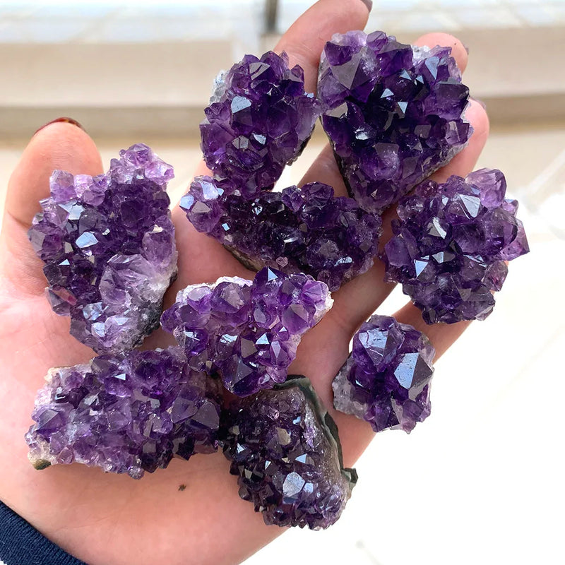 Amethyst Quartz Healing Crystal Cluster