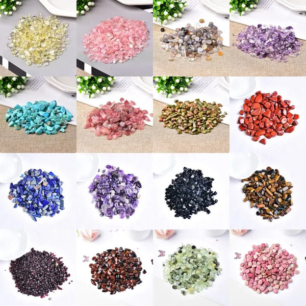 100g Natural Crystal Gravel: Aquarium Decor