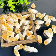 5pcs High-Quality Brazilian Citrine Gemstones