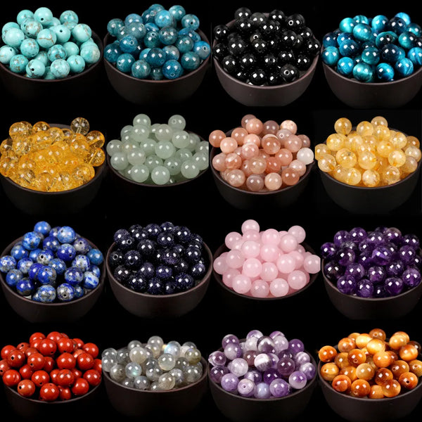 Gemstone Bead Mix for DIY Jewelry Making