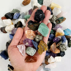 Assorted Raw Crystal Chunks: Nature's Healing Gems