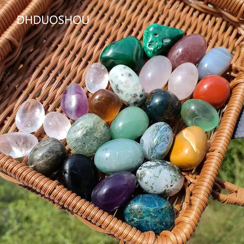 Polished Quartz Gemstones for DIY Decor and Healing