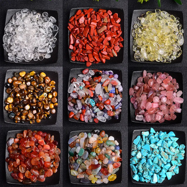 Natural Stone Gravel for Reiki Healing and Home Decor