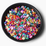 Earth's Essence Tumbled Stone Gravel Mix - Healing Mineral Chips for Home Décor